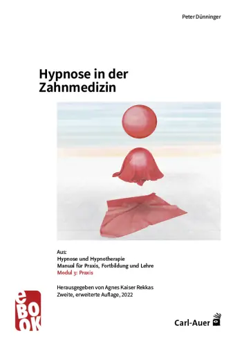 Umschlag:Hypnose in der Zahnmedizin