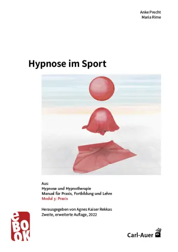 Umschlag:Hypnose im Sport