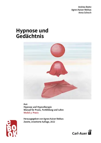Umschlag:Hypnose und Gedächtnis