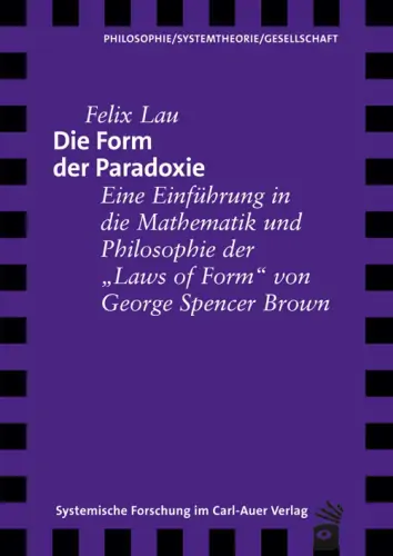 Umschlag:Die Form der Paradoxie