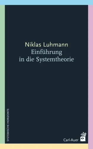 Umschlag:Einführung in die Systemtheorie