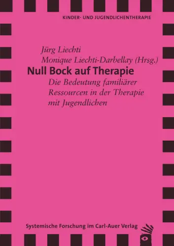 Umschlag:Null Bock auf Therapie