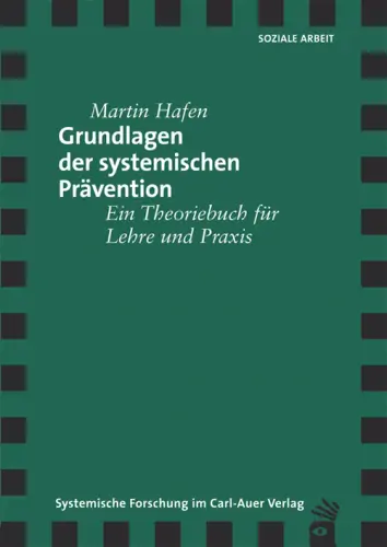 Umschlag:Grundlagen der systemischen Prävention