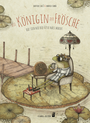 Umschlag:Die Königin der Frösche