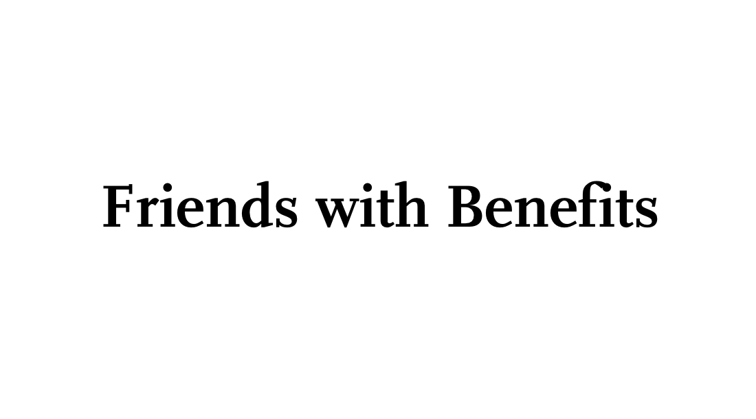Vokabular VI: Friends with Benefits