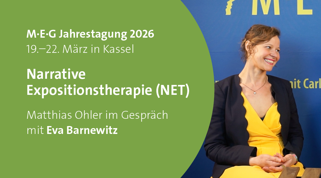 Narrative Expositionstherapie (NET) – Eva Barnewitz beim #HypnoTalk | M·E·G Jahrestagung 2026