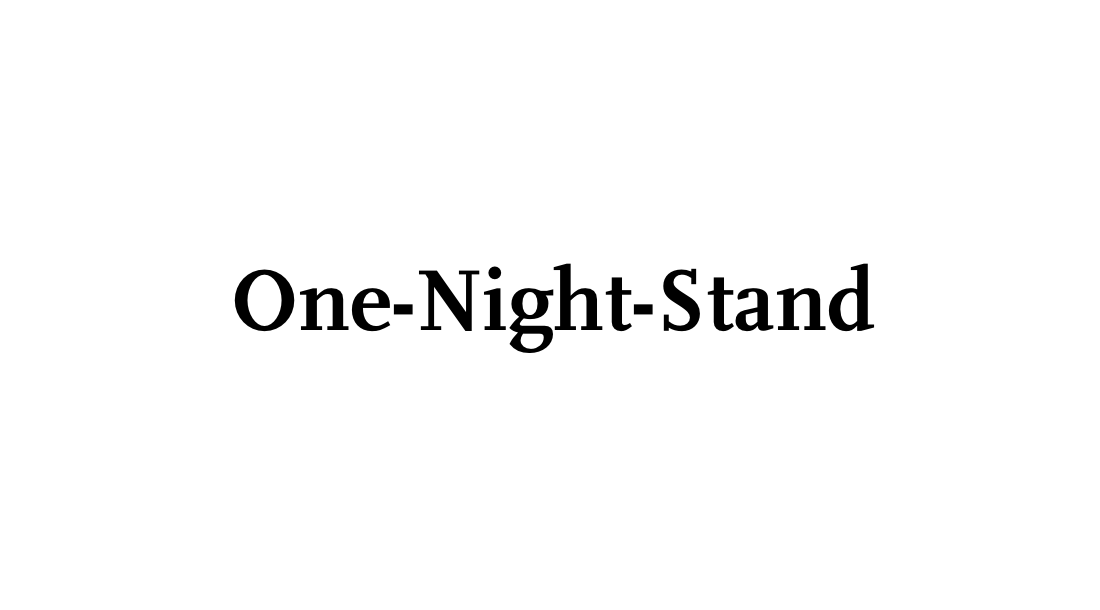 Vokabular V: One-Night-Stand