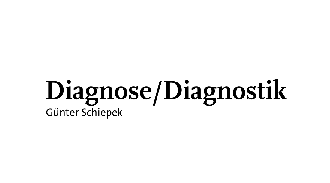Diagnose/Diagnostik