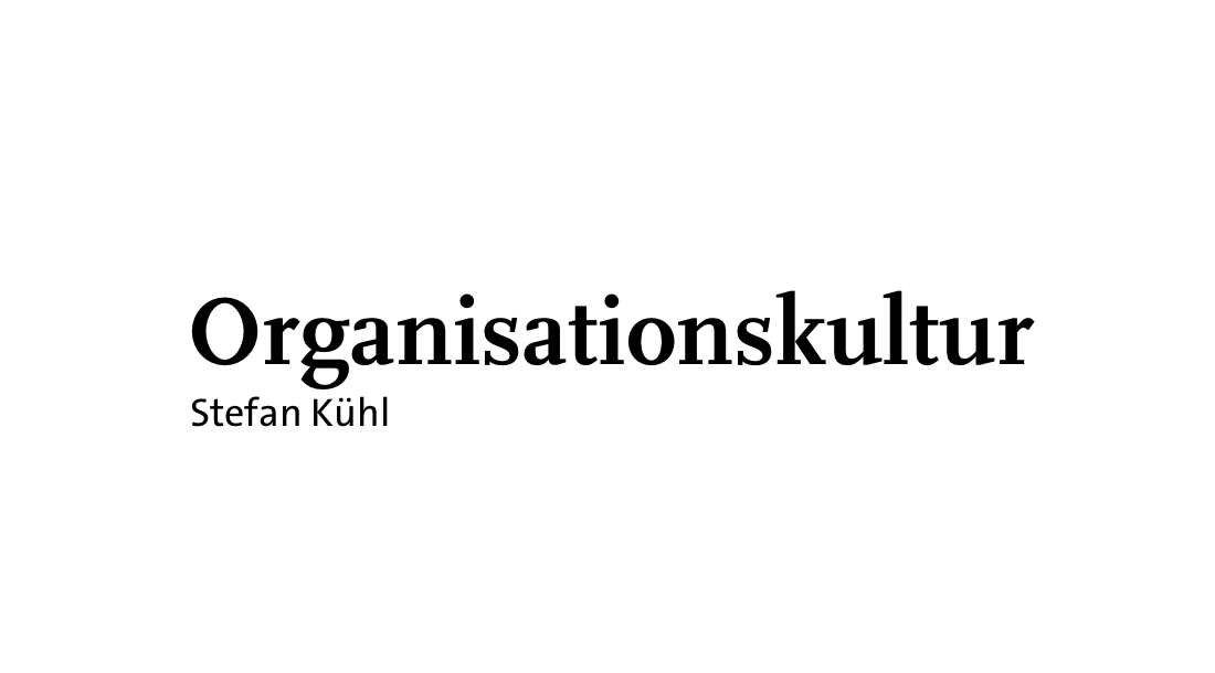 Organisationskultur