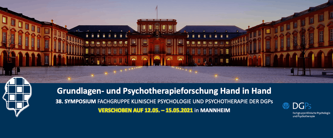 38. Symposium der Fachgruppe Klinische Psychologie und Psychotherapie der DGPs 