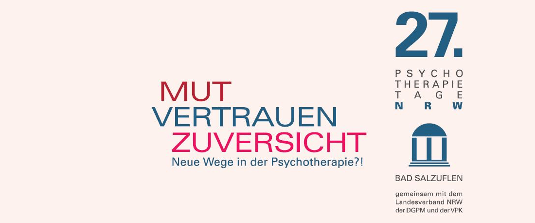 27. Psychotherapietage NRW